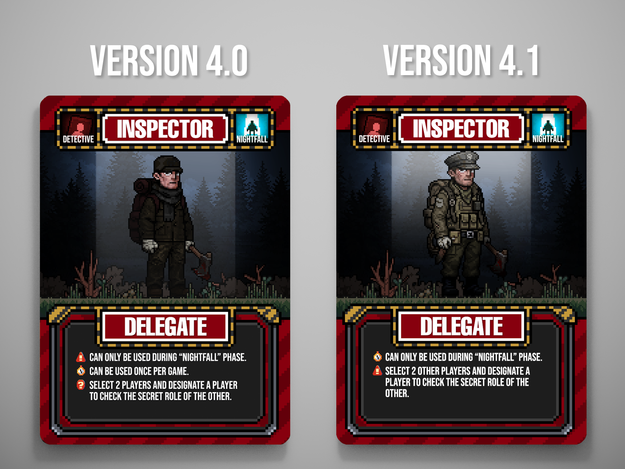 Inspector card art