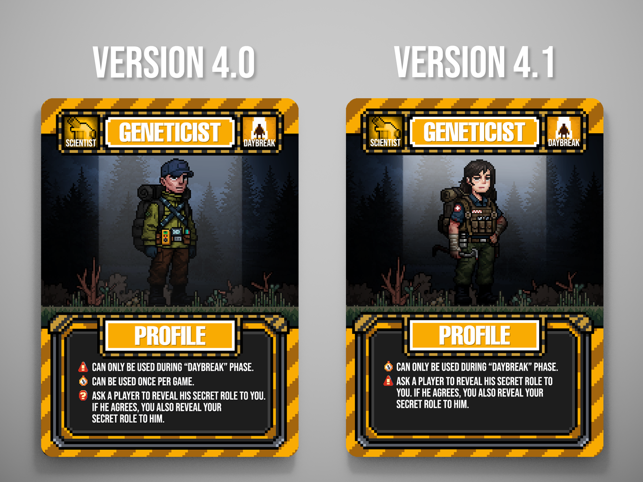 Geneticist card art