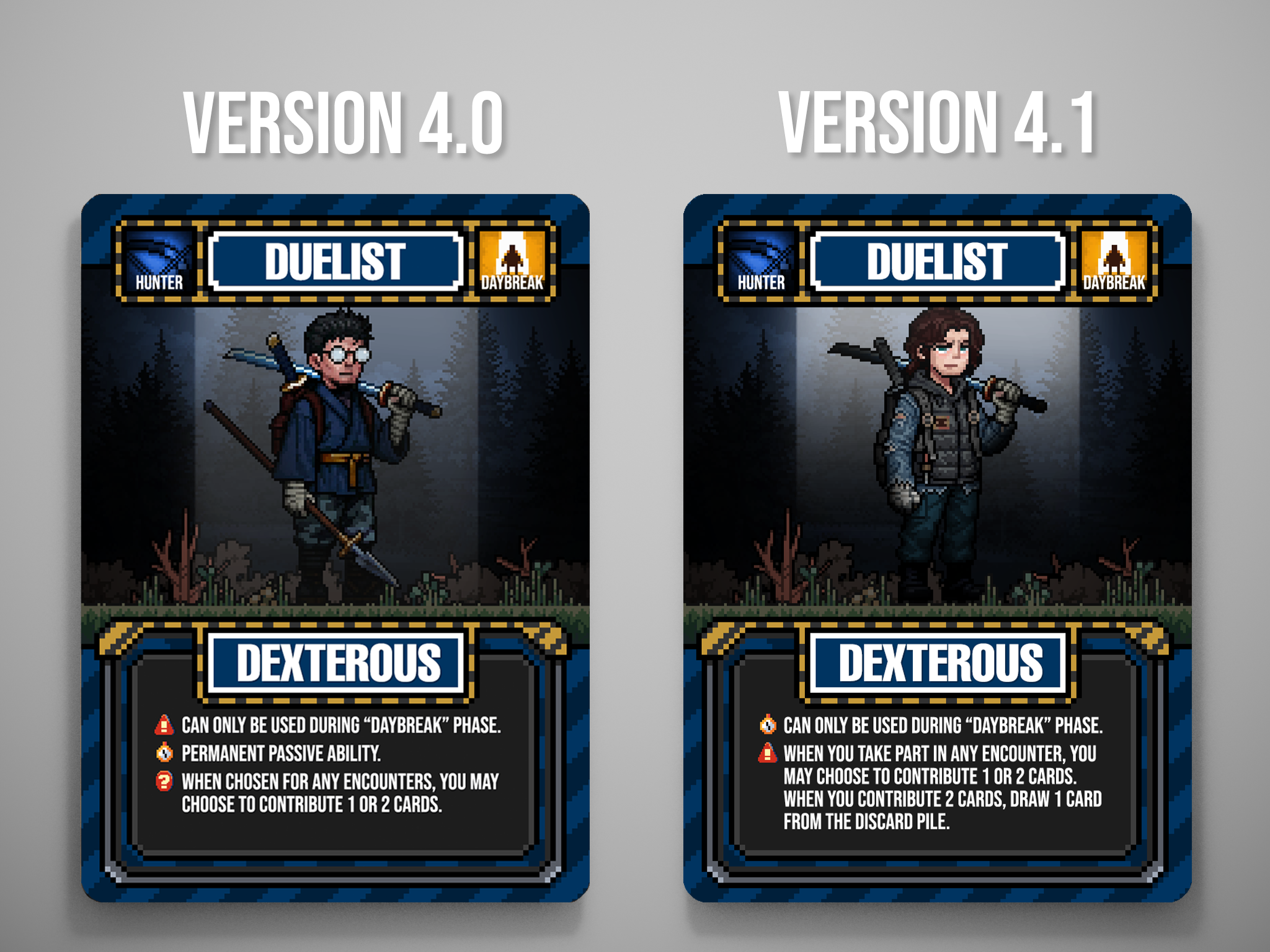 Duelist card art