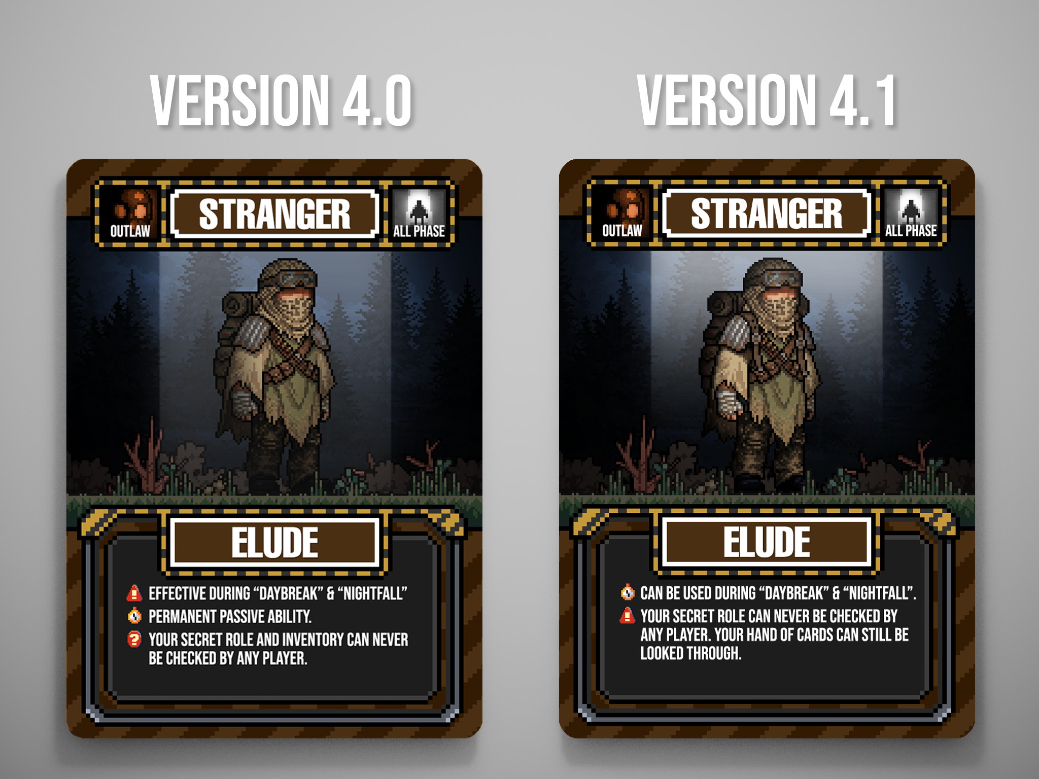 Stranger card art