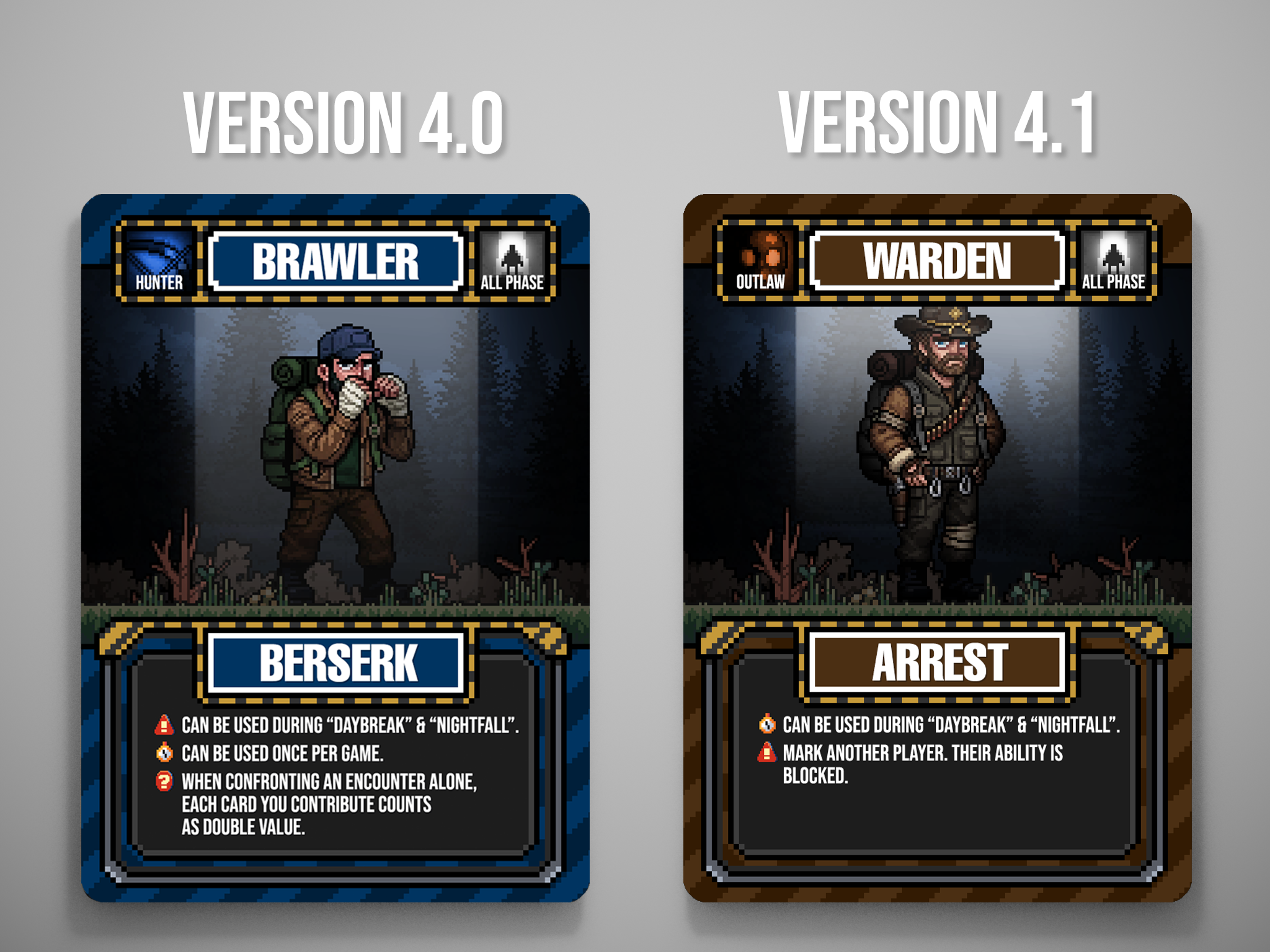 Warden card art
