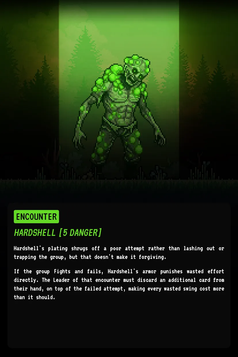 Z6 Hardshell — full readout
