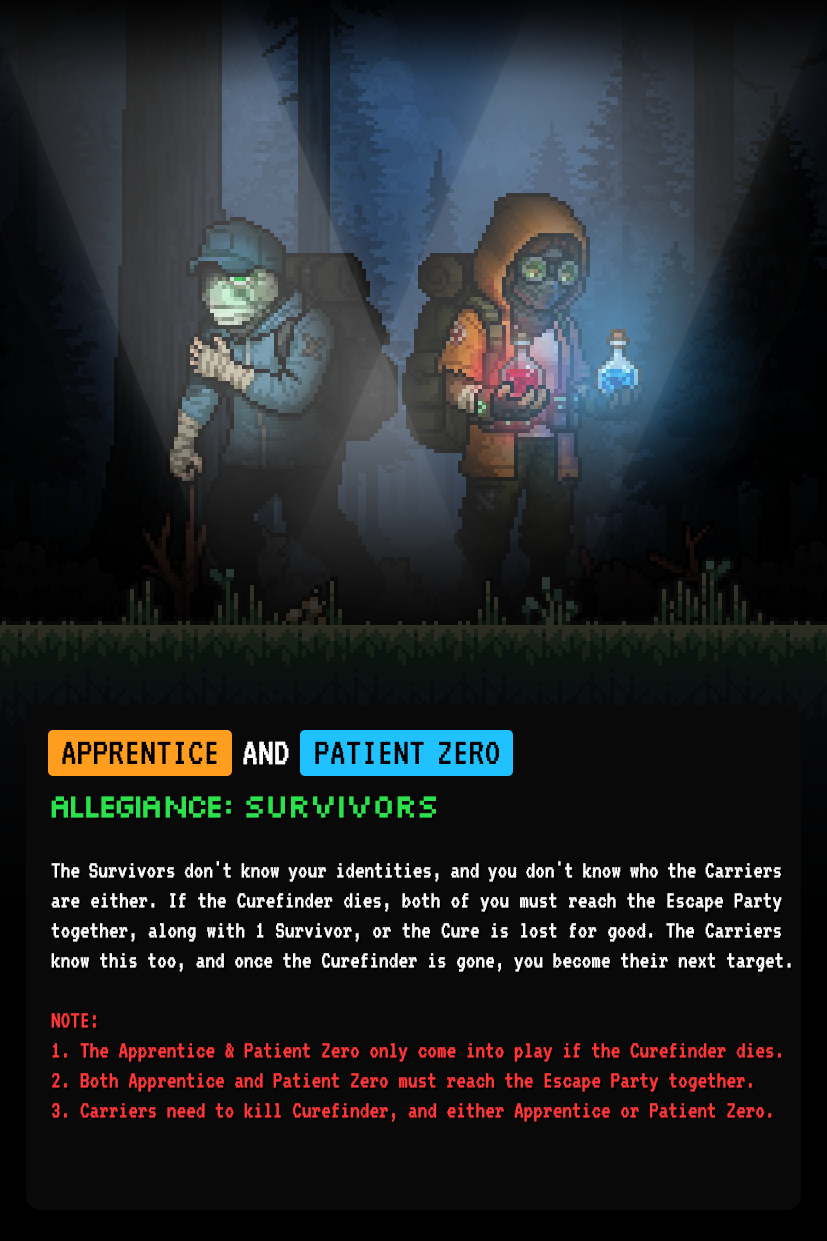 Apprentice and Patient Zero