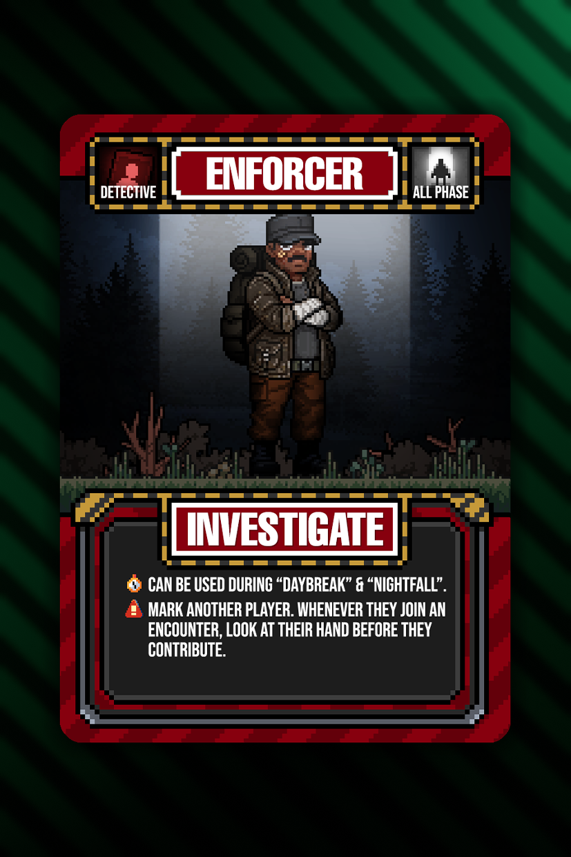Enforcer — full readout