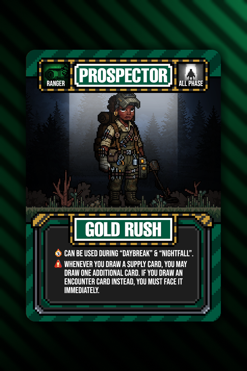 Prospector — full readout